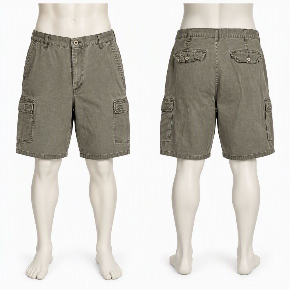 Big Creek Collections Men's Cargo Shorts - Size 42 - Gray--ITEM #2781